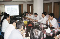 Jiangdong district leadership inspection